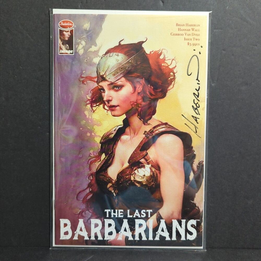 The Last‎ Barbarians #1A (2023) Signed By Brian Haberlin